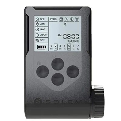 Imagen de Programador riego a Pilas Solem WooBee 4 Estaciones con Bluetooth