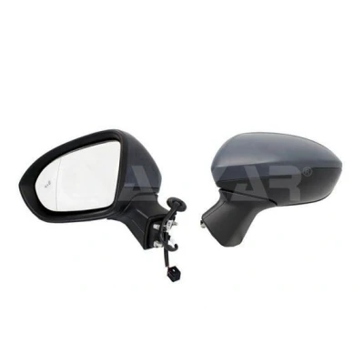 Imagen de Espejo retrovisor Alkar 6185459 izquierda imprimado eléctrico calefactable, abatible eléctricamente, asférico para vehíc. con volante a la