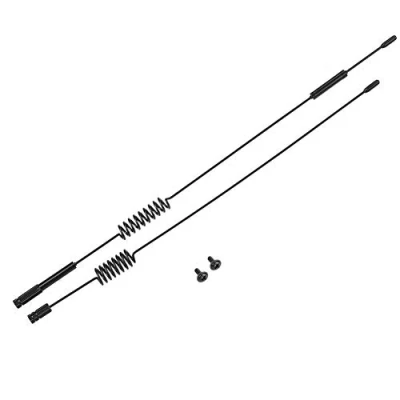 Imagen de 2PCS Antena Decorativa para Coche RC, Metal Durable RC Simulación Decoración Accesorios Traxxas Crawler Car