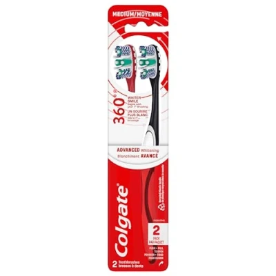 Imagen de Colgate 360 Advanced Optic Cepillo de dientes, color blanco
