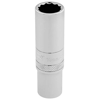 Imagen de Draper DT MM/B 3/8 inch cuadrada HI TORQ 12 punto profundo Socket, azul, 13 mm