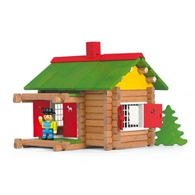 Imagen de Jeujura 8002 Jeux de Construction Corcho Cabaña, Color Otros. (8002)