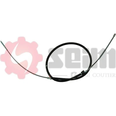 Imagen de SEIM 553200 Cable de Freno Mano Atrás izquierda, derecha 1392/798 Tambor SEAT: Arosa
