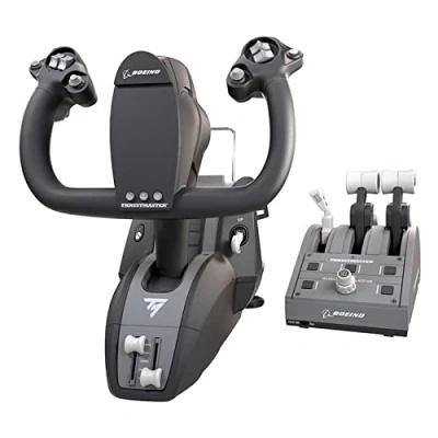Imagen de Thrustmaster TCA Yoke Pack Boeing Edition y Quadrant para Xbox Series XS/Xbox One/PC Licencia Oficial