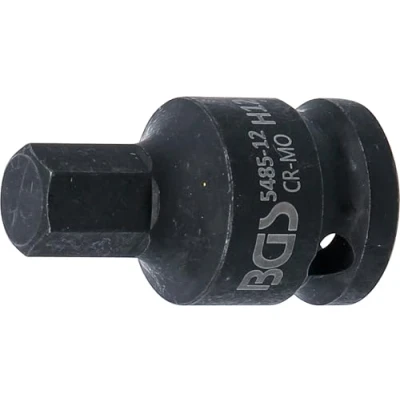 Imagen de BGS 5485 12 Punta de vaso impacto entrada 12,5 mm (1/2&quot;) hexágono interior