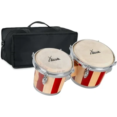 Imagen de Set de XDrum Bongos Retro (incl. funda bongos)