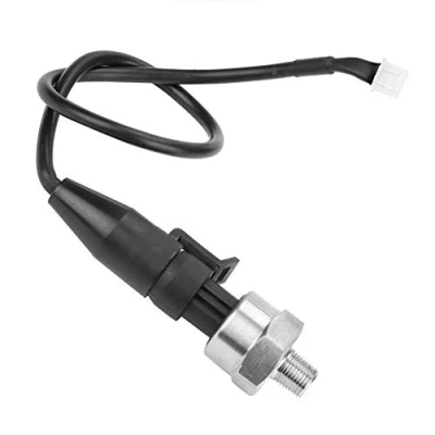 Imagen de Fydun Sensor de Presion para Aceite Combustible Aire Agua 0.5 4.5V 1 / 8NPT Rosca Acero Inoxidable Transductor Presión (150PSI)