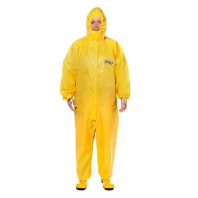 Imagen de Dräger SPC 4400 CPM mono amarillo de seguridad y protección laboral Uso con respiradores mascarillas Industria residuos desechos agua Talla XXL