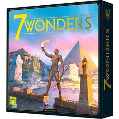 Imagen de Asmodee: 7 Wonders, Juego de Mesa, 3 Jugadores, 10+ años, edición en Italiano