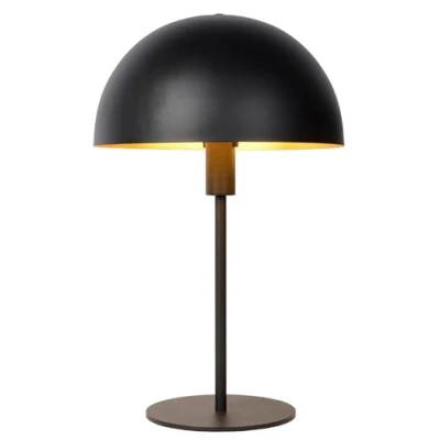 Imagen de Lucide Lámpara de mesa Siemon acero, negro