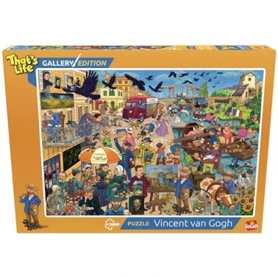 Imagen de Goliath Puzzle Vincent Van Gogh, Color Amarillo, estándar (930586)