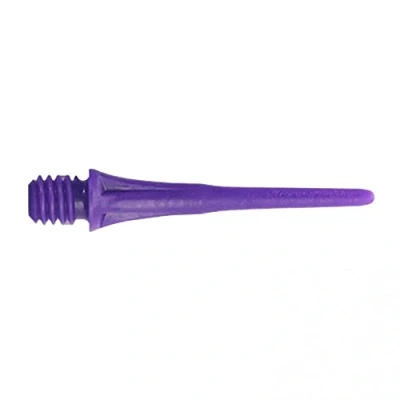 Imagen de COSMO DARTS Puntas fit Point Plus Morado 2ba 25mm 50 unid