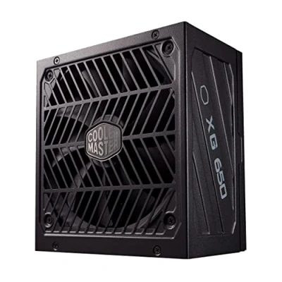 Imagen de Cooler Master XG 650 Platinum Fuente de Alimentación (UE) 80 Plus (Eficiencia +92%) 650W, Totalmente Modular, Condensadores 100% Japoneses, Ventilador FDB 135mm 10 Años Garantía