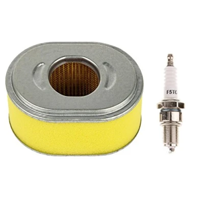 Imagen de OxoxO Nuevo Kit de Filtro Aire y bujía para Honda GX110 GX120 Motor reemplazar 17210 ZE0 822/17210 820/17210 505