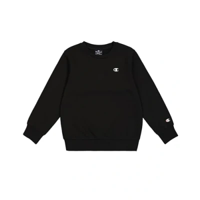Imagen de Champion Legacy Basics B Ultralight Powerblend Fleece Crewneck Sudadera, Negro, 9 10 Años Niños y Adolescentes