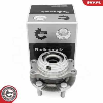 Imagen de ESEN SKV 29SKV699 Juego de cojinete rueda Eje delantero, izquierda, derecha con sensor ABS incorporado 136mm NISSAN: Murano II