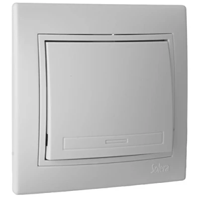 Imagen de SOLERA 42905 CONMUTADOR/Interruptor 10AX 250V S.Europa, 50 W, 250 V, Neutro