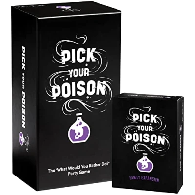 Imagen de Pick Your Poison Family Edition + Expansion Bundle Card Game Party English Dyce Games