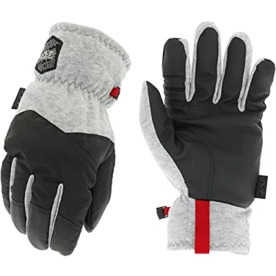 Imagen de Mechanix Wear Guantes ColdWork™ Guide para mujer (Grande, negro/gris)