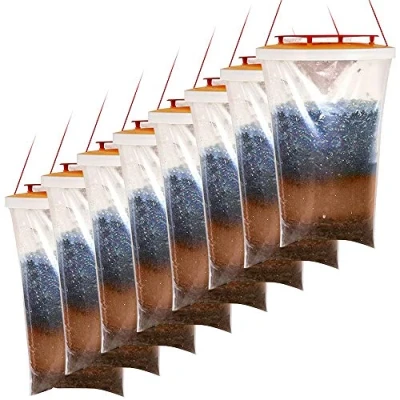 Imagen de Atrapa Moscas trampas para Trampa desechable al Aire Libre 8 pack