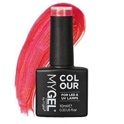 Imagen de MYLEE Esmalte de Uñas en Gel Semipermanente 10 ml [Rose Spirit ] UV/LED Nail Art Manicure Pedicure para Uso Profesional y Doméstico Larga Duración Fácil Aplicar