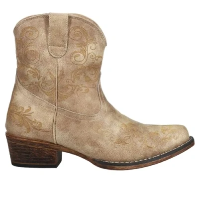 Imagen de ROPER Botas Cortas de Moda para Mujer, Beige (Bronceado), 36 EU