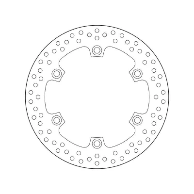 Imagen de BREMBO Disco de freno Fixed , Serie Oro delante y detrás 256mm 5mm 6 perforado 68B407A6 Discos freno,
