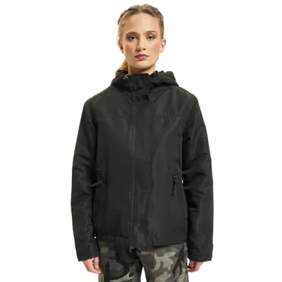 Imagen de Brandit Windbreaker Frontzip Chaqueta fina, Mujer, Talla: Small, Black