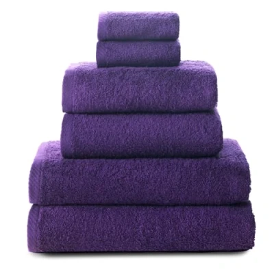 Imagen de Top Towel Plus Toallas de baño Grandes 2 Cara o Bidet + Mano Lavabo Ducha Algodon 100% Morado