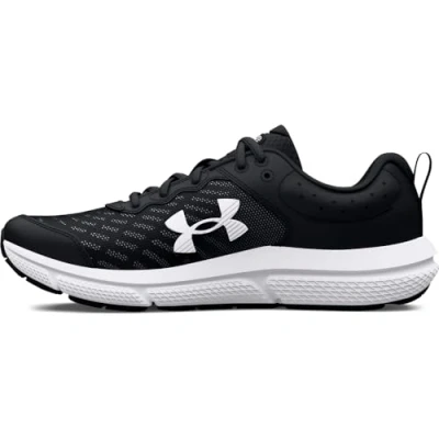Imagen de Under Armour Ua Bgs Assert 10, Zapatillas para correr Niños, Black White White, 38.5 EU