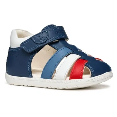 Imagen de Geox B Sandal MACCHIA Boy, Sandalia Bebé Niños, Avio/White, 18 EU
