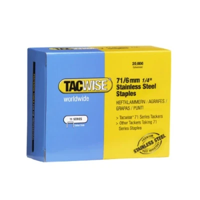 Imagen de Tacwise 1014 Grapas de acero inoxidable tipo 71/6 mm