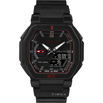 Imagen de Timex Reloj Analógico Digital para Hombres de Cuarzo con Correa en Plástico TW2V55200