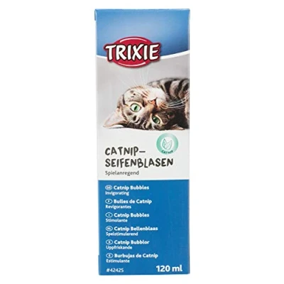 Imagen de TRIXIE Catnip Burbujas de jabón con extracto Hierba gatera, 120 ml