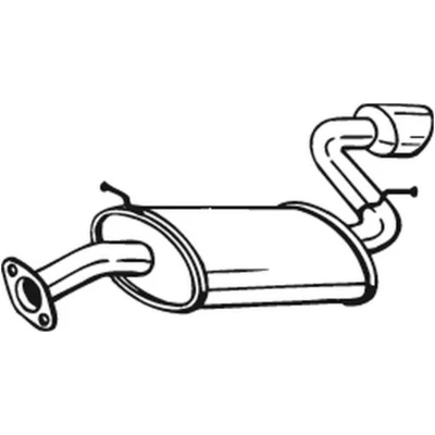 Imagen de BOSAL 128 005 Silenciador trasero