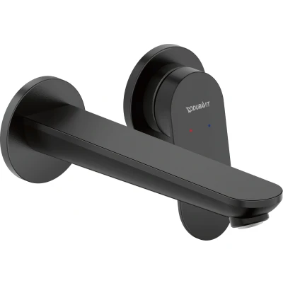 Imagen de Duravit WA1070004046 Wave Grifo para lavabo (acabado mate), color negro