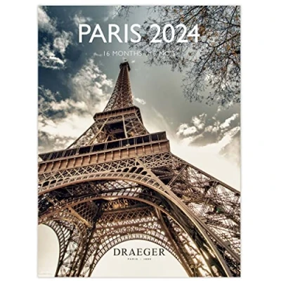 Imagen de Draeger Paris 2024 Calendario de pared (14 x 18 cm)