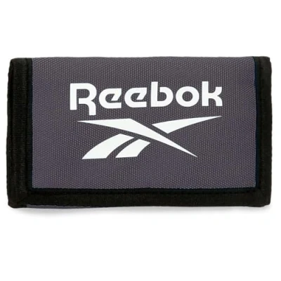 Imagen de Reebok Boston Cartera con Monedero Gris 13x8x2,5 cms Poliéster by Joumma Bags
