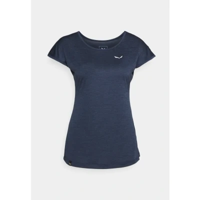 Imagen de Salewa PUEZ melange DRY TEE Camiseta deportiva, Mujer, Talla: 44, Navy blazer
