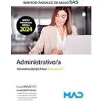 Imagen de Administrativo/a Del Servicio Andaluz De Salud (sas). Temario Específi