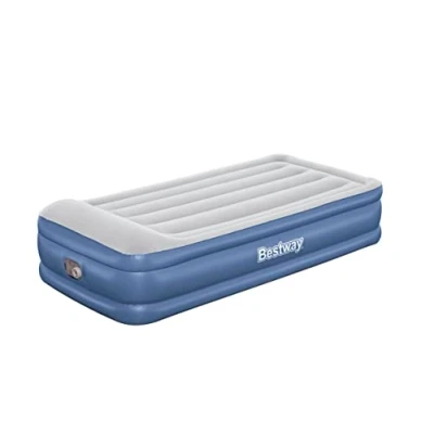 Imagen de Bestway TriTech Cama de aire individual con superficie especial y bomba eléctrica integrada 191 x 71 46 cm