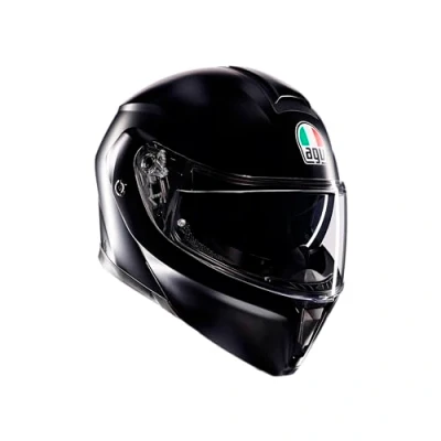Imagen de AGV Streetmodular ECE 22 06 Mono, Casco De Moto Modular Homologado P/J con Pantalla Parasol, Negro Mate, L