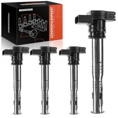 Imagen de 4 bobinas de encendido para A4 A5 A6 A8 Q3 Q5 TT Octavia Superb Leon Beetle Golf Jetta Passat Polo 2003 2018 07K905715A