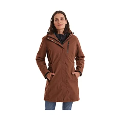 Imagen de Killtec KOW 165 WMN PRK Parka funcional para mujer con capucha desmontable (impermeable, cortavientos, transpirable)