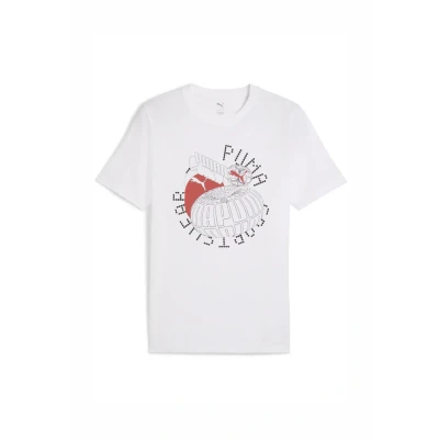 Imagen de Puma Graphics Execution Camiseta estampada, Hombre, Talla: XXL, White