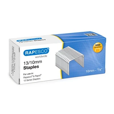 Imagen de Rapesco S13100Z3 Grapas Galvanizadas 13/10 mm, Caja de 5000
