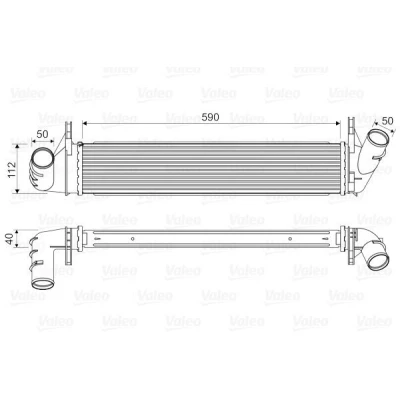 Imagen de VALEO 818678 Intercooler sin válvula EGR DACIA: Duster SUV, Sandero I