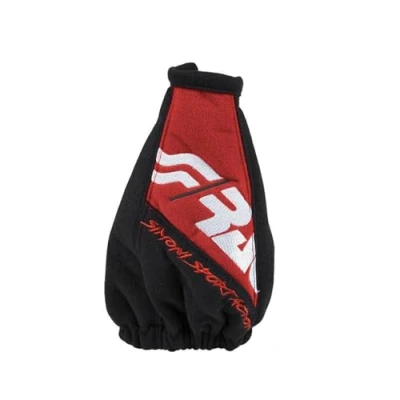 Imagen de Simoni Racing C6112/R Revestimiento de la palanca cambio textil negro, Rojo diseño impreso