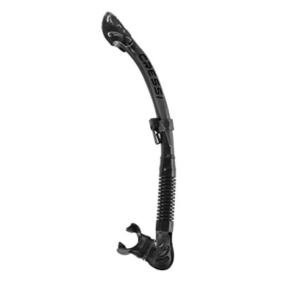 Imagen de Cressi Alpha Ultra Dry, Black Snorkels Secos, Unisex, Negro/Negro, Talla única