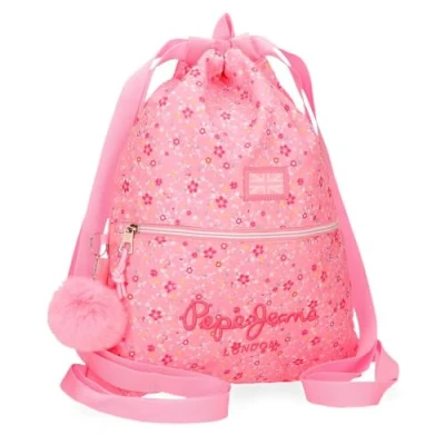 Imagen de Pepe Jeans Alenka Rosa Mochila Saco 35x46 cms Poliéster 16,1L by Joumma Bags